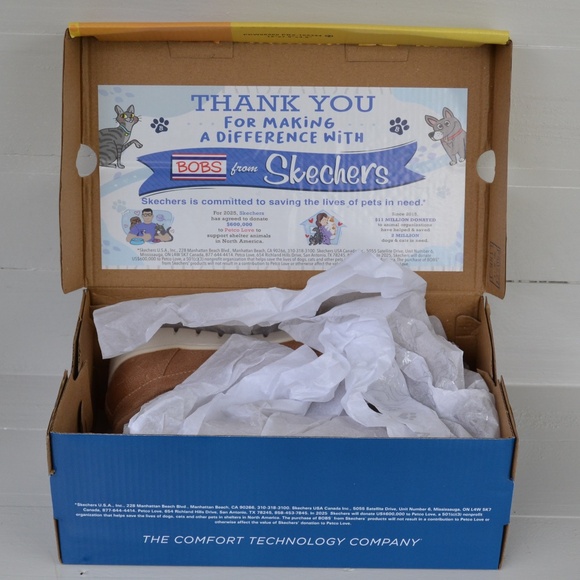 Skechers Slip-ins: BOBS Arch Comfort Sunfest Women sz 8 114246 Tan NEW - Picture 4 of 8